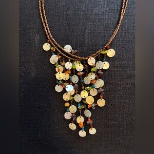 Boho pretty Beaded Necklace